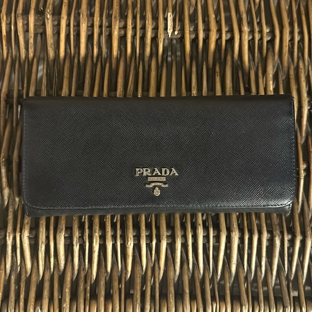 Authentic Prada Long Wallet - GREAT condition!
